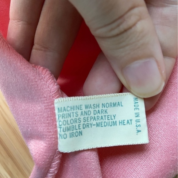 Vanity Fair Vintage Retro Fleece Pink & Cream Stripe Comfy Soft House Robe 70’s - Picture 13 of 15